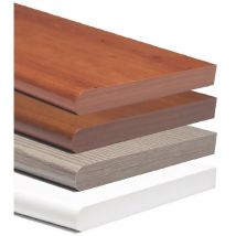 Decorlegno - 5PZ mensola in truciolare ''amica'' 60 x 25 x 2,5 - ciliegio (F.Ø14)
