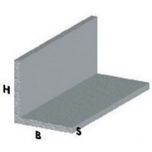 5PZ profilo cromo H.100 cm angolare 20X20X1 mm