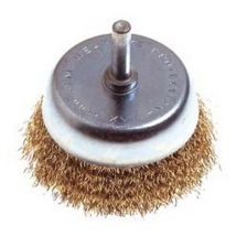 5BLISTER spazzola a tazza fili acciaio per trapano - MM.70 codolo MM.6 pg 485.00