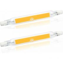 5W R7s 78MM Ampoule LED de J78 COB filament, 500 lumens 360 degrés, ampoule halogène 30W 48W 50W équivalent, parfait pour maison, cuisine, pièce,