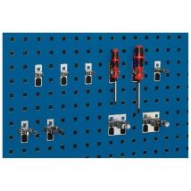 Werkzeugklemme ø 32 mm verzinkt passend für Lochplatten