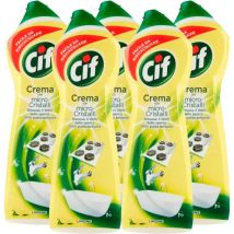 5x Cif Detergente in Crema Multisuperficie con Micro-Cristalli a Limone 3617687