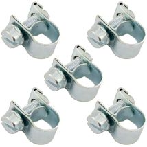 5x collier pour durite essence 15 à 17 mm en acier universel motoculture réparation