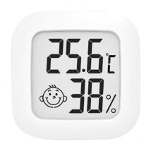 Fei Yu - 5x thermomètre hygromètre numérique de température et d'humidité 4,2 cm blanc hygromètre