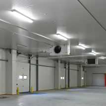 5x lampade da vasca a LED 4000K illuminazione per ambienti umidi umidi industria magazzino sale seminterrato luci