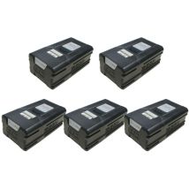 Trade-shop - 5x Li-Ion Akku 80V 5000mAh kompatibel mit Cramer 82V 82B900 82V 82UC km Domus 82V Nimbus 82V GD80BC GD80BP GD80SB GCS80420 GBL80320