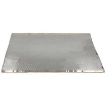 Adnauto - 5x Plaques isolation phonique aluminium 460 x 800 x 1.8mm Butyle plus aluminium