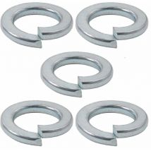 5x Rondelle grower élastique pour vis à tête cylindrique en acier zingué din 7980 Universel Vis Boulon Etanchéité Fixation Quincaillerie Ressort, M18