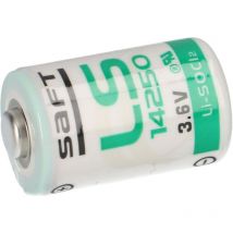 5x Saft Lithium 3,6V Batterie LS 14250 - 1/2 AA - LS14250 Li-SOCl2 + Box
