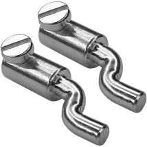 2x Serre câble cable tête en s z acier usage universel fixation serrage arrêt butée motoculture tondeuse tracteur