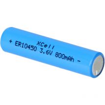 5x Xcell Lithium 3,6V Batterie ER10450 aaa - Zelle