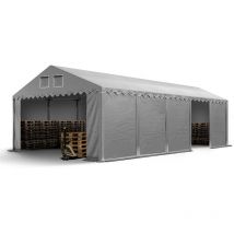 5x10m Tente de stockage Toolport pvc 800 n, h. 2,6m