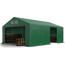 5x8m Tente de stockage Toolport pvc 800 n, h. 2,6m