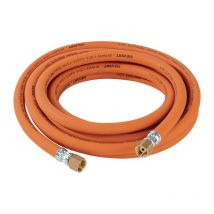 Sievert - Top para 5x6.3 mm G3/8 -In -House Propane Manguera. lh x G3/8 po. Longitud de alta presión lh