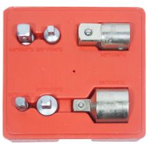 Kroftools - 6 adaptateurs reducteurs augmentateurs pour cliquets - douilles 1/4-3/8-1/2-3/4
