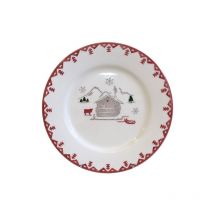 6 Assiette plate 27 cm - Aravis - table et cook