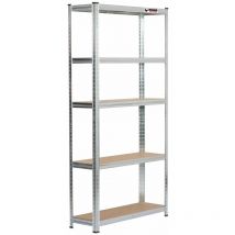 Rhino Racking - Six Bay 180x90x30cm 5 tier Galvanised Heavy Duty Boltless Garage Shelving 1000kg