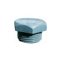 Arag - 6 bouchons en pvc a tA te hexagonale pour tambour de rA cipient d&39huile a bouchon de 3/4 "