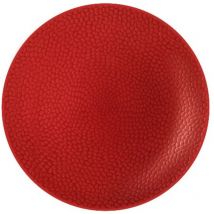 6 Dessertteller 20 Cm Rot - Stein - Medard De Noblat