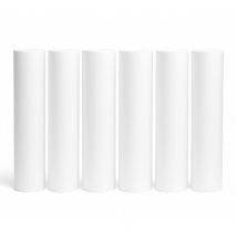 6 cartouches anti-sédiments 9' 3/4 25μm