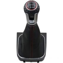 6-Gang-Schaltknauf-Gamaschen-Boot-Abdeckungssatz für Golf 5 MK5 MK6 gtd R32 R20 2004-2013