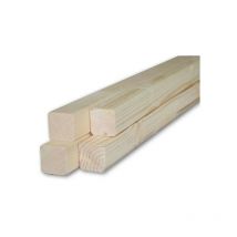 6 listelli abete piallati e stondati 4 lati mm 40 x 40 x 2000 pircher