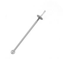 Vitaeasy - 6 lotes de 2 limpiadores de oídos de seguridad de plástico blanco de 14 cm