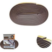 6 Mt Klebedichtung Draft Exclusive Für Türen Und Fenster Braun 9mm D
