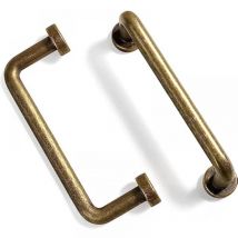 6 pièce poignées de placard de cuisine en laiton antique- poignées de tiroir de cuisine en laiton antique poignee de meuble cuisine entraxe 96mm