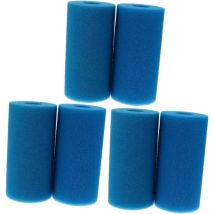 6 Pièces Piscine Filtre Coton Filtre En Mousse Filtres De Pompe De Piscine Éponge En Mousse Pour Filtre De Piscine Nettoyant Éponge Pour Filtre De