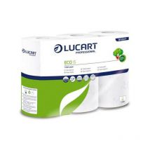 Lucart - 6 rouleaux papier wc ecolabel 200 f