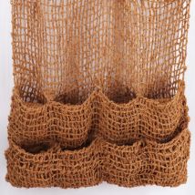 6 sacs à plantes, tissu en fibres de noix de coco, 8 sacs, natte pour bordure de bassin pour liner de bassin