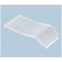 6 Stück Hünersdorff Deckel für Sichtbox aus pp, transparent, für Größe 2/L, 215 x 100 mm