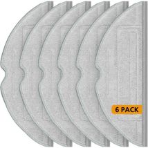 6 Stück S8 Wischtücher S8+ Ersatz Wischtücher für Roborock S8/ S8+ S7 / S7+ / S7 MaxV / S7 MaxV Plus / S7 MaxV Ultra / S7 Pro Ultra /T7 /T7+ / T7S/