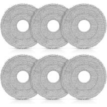 6 Stück Wischtücher Ersatzteile Für Dreame L10s Ultra Gen 2 / Gen 3 / L10s Pro Ultra / X40 / X50 Ultra / X50 Master / L40 Ultra Ae / L40 Ultra/mova 