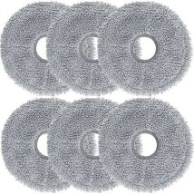 Toolive - 6 Stück Wischtücher für Dreame L10 Ultra /L10s Ultra / L10s Pro Ultra Heat /L10 Prime / L20 Ultra / L20 Ultra Complete / X40 Ultra Complete