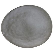 6 Teller Platte 27,5 Cm Galet Grau - Au Grès Du Temps - Home Deco Factory - Cmp