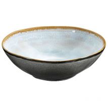 6 Tiefe Teller 19,5 Cm - Shadow Aqua - Medard De Noblat