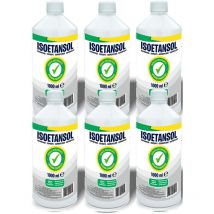Isoetansol - 6 x 1 - ipa 100AE, Isopropanol, Alcool Isopropylique, Nettoyage d'imprimantes 3D, Electronique, Nettoyant pour Cuves a Ultrasons,