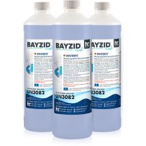3 x 1 l Produit d'hivernage piscine à effet détartrant, algicide et anti-moisissures