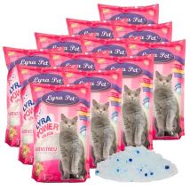 Lyra Pet - Litière pour chat Lyra Power Silica Silica, 12 x 5 litres