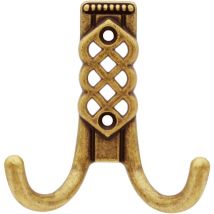 6 x bl porte-manteau antique. art.43144z mm.81x80 fl