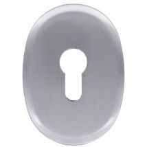 6 x bl bocchetta copriviti profilo europeo cromo sat.