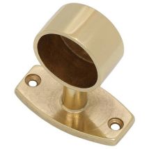Ferramenta1.com - 6 x bl final handrail tube en laiton d.25mm poli