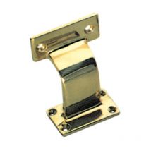 Handlaufstütze aus glänzendem Messing