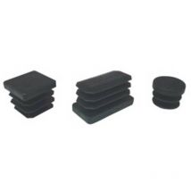 6 x bl embouts à ailettes 50x50 mm noir 6 pcs
