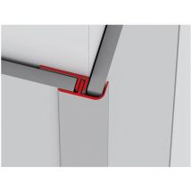 6 x profil d'angle extérieur a200 cm 300 blanc