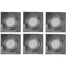 Spot-light - Spot led encastrable par lot de 6 4,5 watts salon hall hall d'entrée cristaldream 2305328