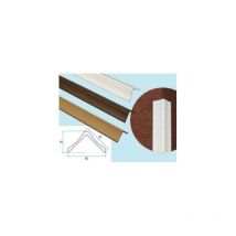 60 mt paraspigoli pvc ornamentali barra da 3 mt bianco noce FR assino colore: FR assino