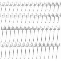 60 Stück Stecktafel-Wandhaken aus Metall, Metall-Stecktafel-Haken, Stecktafel-Haken, für Werbetafeln, Supermarktregale, Baumärkte (5/10 cm)——